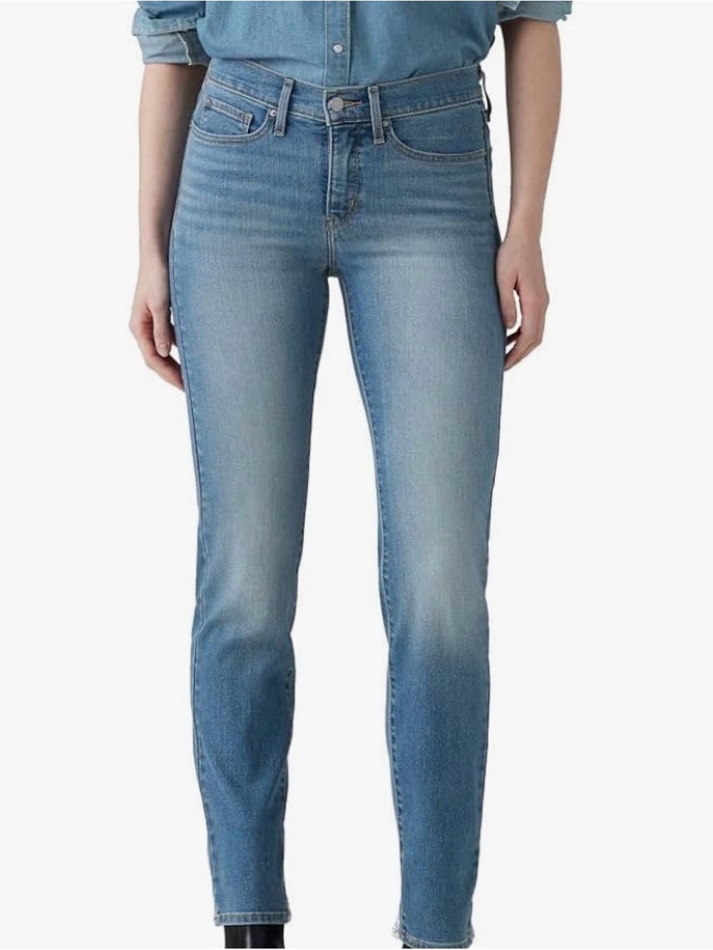 d. jeans Light Blue High-Rise Skinny Jeans